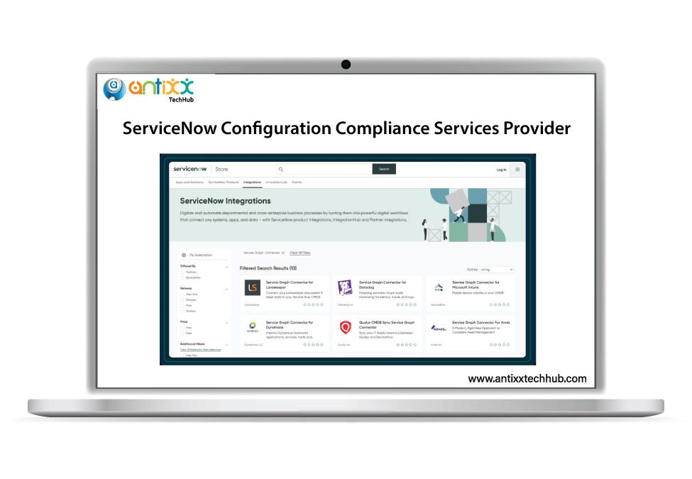 ServiceNow Configuration Compliance Services Provider